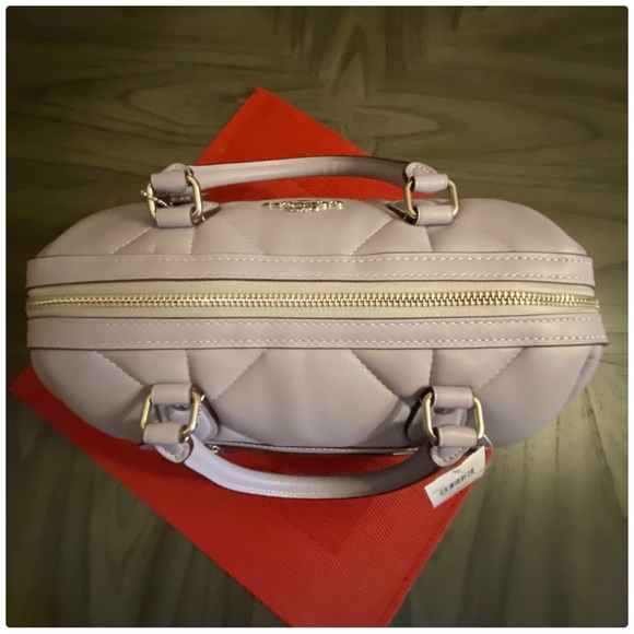 ❤️SOLD❤️NWT Coach Mist Rowan Satchel with Puffy Diamond Quilting - Picture 5 of 12